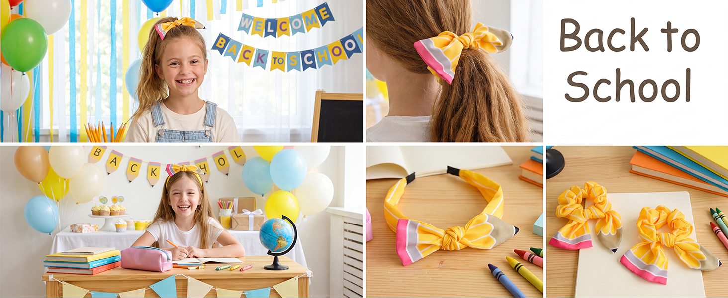 Back to School Hair Accessory Set