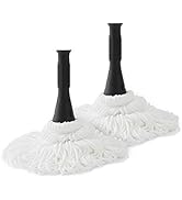 Eyliden Mop Model No.: FZ-02-2020/FZ-02-2019 Replacement Head, 2pcs Microfiber Mop Pads for Eylid...