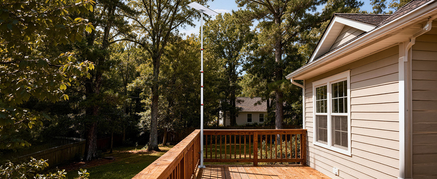 Telescopic Flag Pole Kit for Starlink