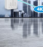 Outdoor Wireless Bridge, NICGIGA 5.8G 4KM Transmission WiFi Point-to-Point Wireless Ethernet Brid...