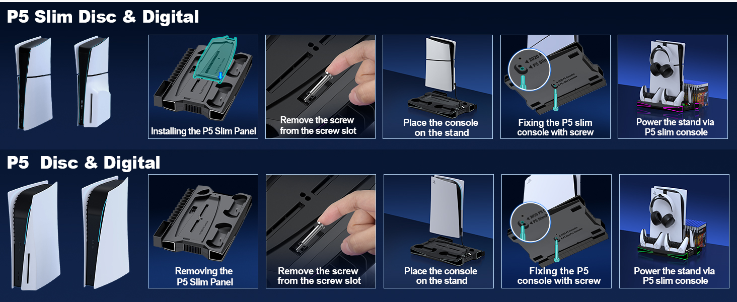 ps5 cooling stand