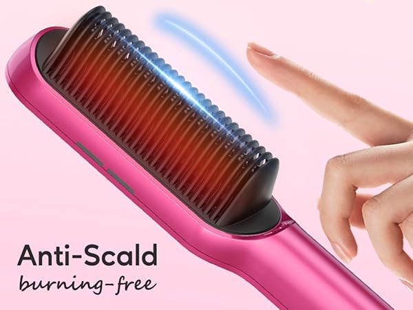 straightener brush