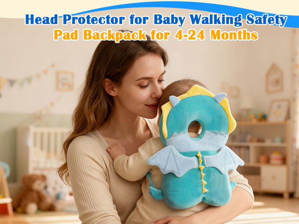 baby backpack head protection pillow