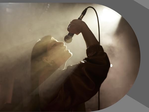 Shure SM58 Cardioid Dynamic Vocal Microphone with Pneumatic Shock Mount, Spherical Mesh Grille