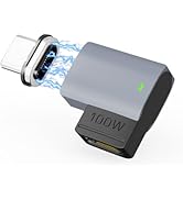 Tciogrxp 100W USB C Magnetic Adapter, 1PCS Magnetic USB C Adapter with 11 Pins, PD Fast Charging ...