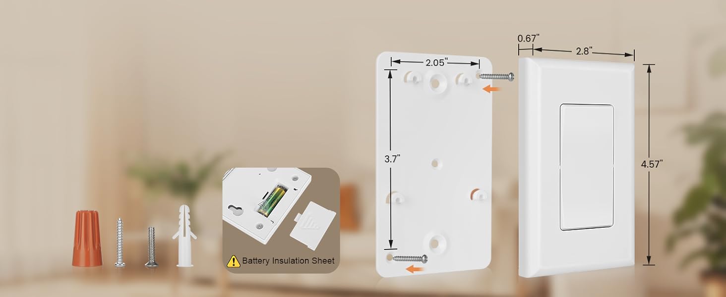 remote light switches wireless