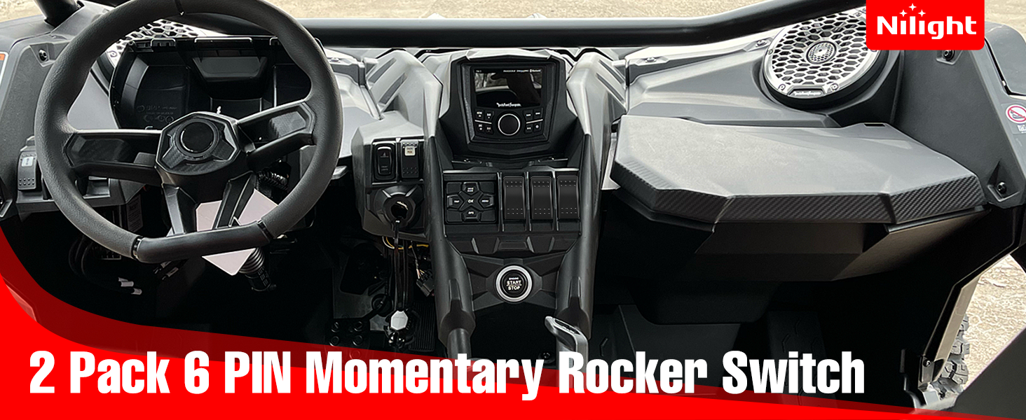 6 Pin Momentary Switch