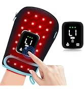 Red Light Therapy Gloves for Hands, 100LEDs Red & Near-Infrared, Dual Wavelength 660nm & 850nm, 5...