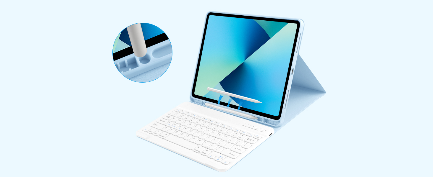 iPad Pro 12.9 Case with Keyboard-11