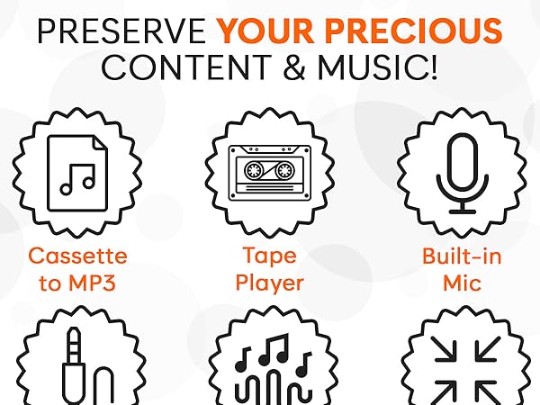 audio bluetooth casate casette cassette cd con converter deck digital esposo mi micro mp3 player