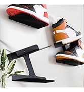 Floating Shoe Display Shelves for Wall Mount,H-Type Sturdy Levitating Shoe Wall Shelf,Sneaker Hol...
