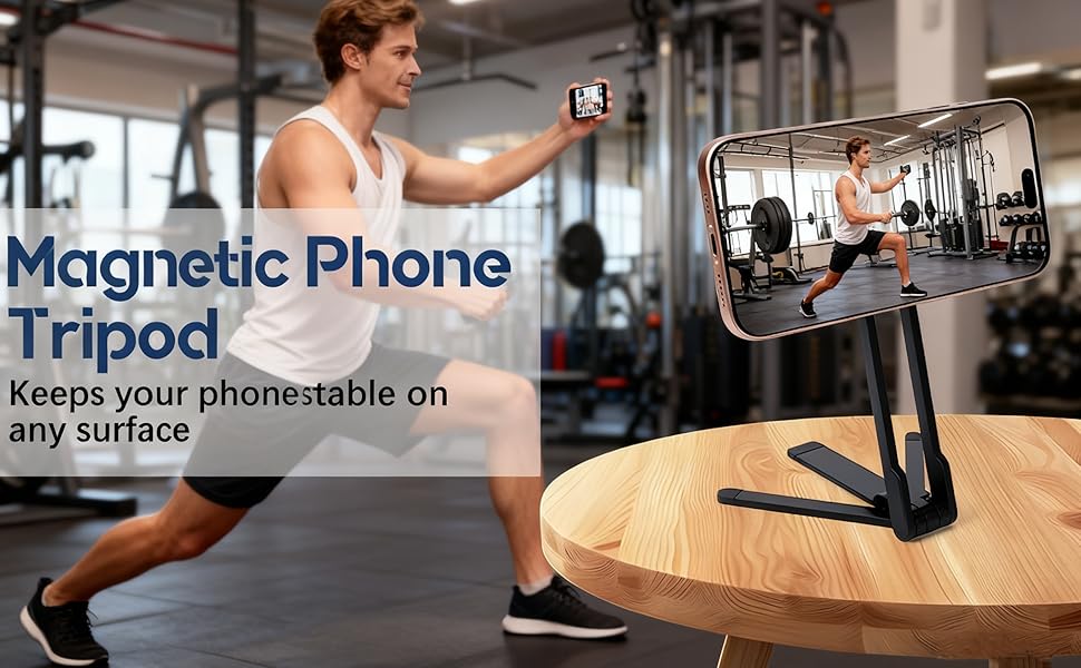 Cell Tripods magnetic phone tripod magnet stand iphone for peak design mobile grip mini magsafe