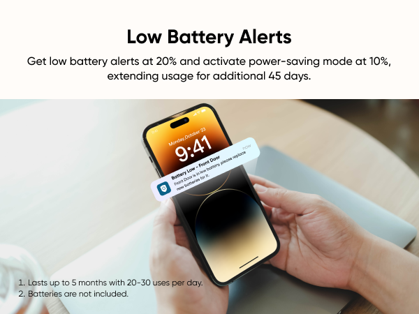 T85D0121 Low Battery Alerts
