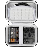 BOVKE Carrying Case Compatible with RG35XX 2024 New Version Retro Handheld Game Console, Storage ...