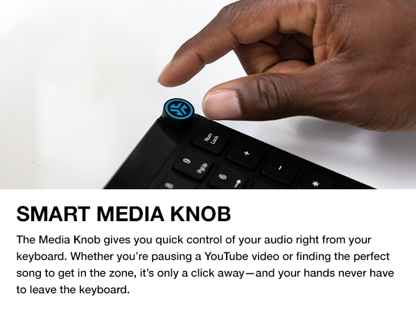 Smart media knob
