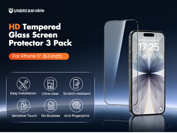 for iphone 17 screen protector