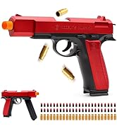 DaoDaoZhu Soft Bullet Toy Gun Shell Ejecting with 48 Bullets, Toy Guns for Boys, Toy Pistol Fidge...