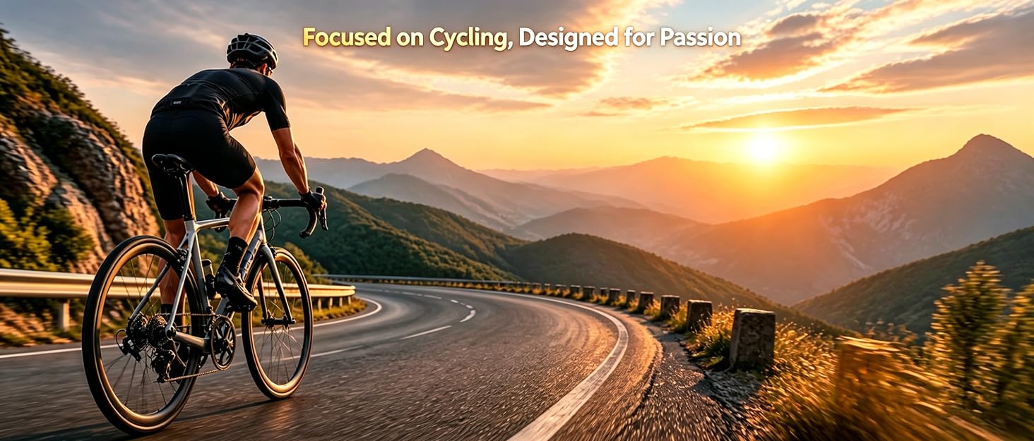 Focused on Cycling, Designed for Passion