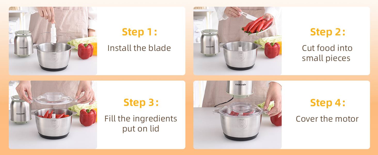 Food Processor 8 Cup