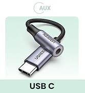 USB C to 3.5mm Audio Adapter