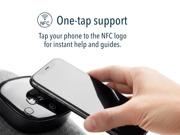 Text reads 'One-tap support'. Series of hand gestures demonstrating phone tapping actions on a device screen.