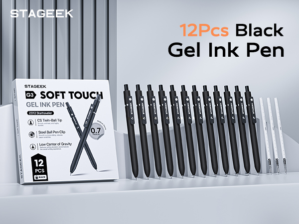 Black Gel Pens