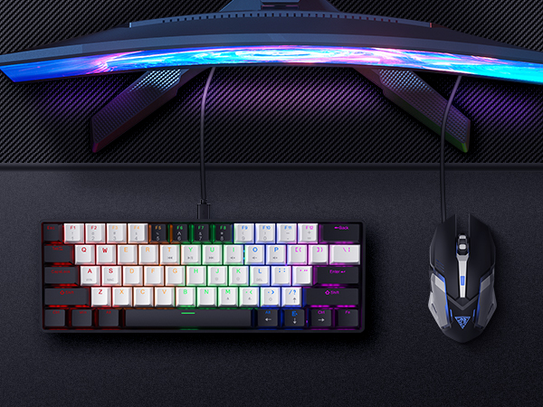 mechanical gaming keyboard and mouse