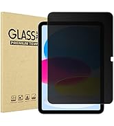 ProCase iPad 10th Generation 10.9 2022 Privacy Screen Protector A2696/A2757/A2777, Anti-Spy Tempe...