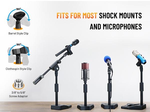 FITS FOR MOST SHOCK MOUNTS AND MICROPHONES