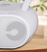 cd player boombox portable fm radio with bluetooth stereo speaker