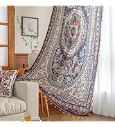 Erbnaryx Popular Handicrafts Printed Curtains for Living Room 63 Inches Long Indian Hippie Bohemi...