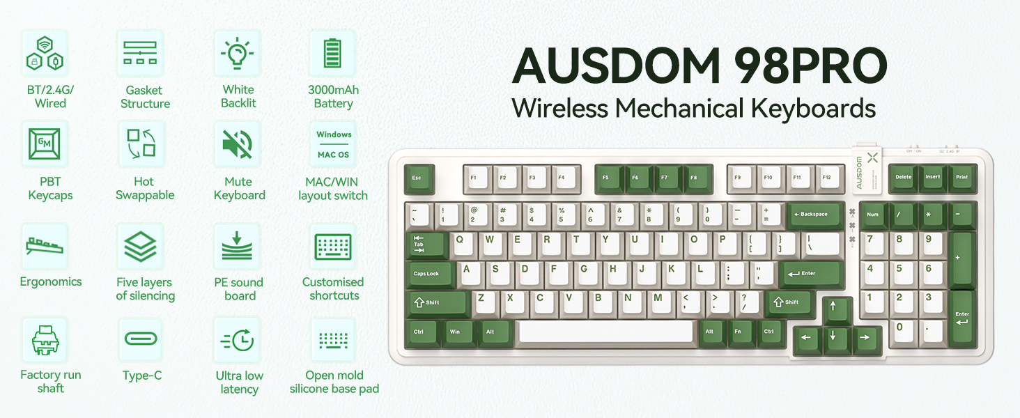 quiet mechanical keyboard