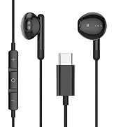 USB C Headphone, BENEWY USB Type C Earphones in-Ear USB C Earbuds Wired Headphones with Microphon...