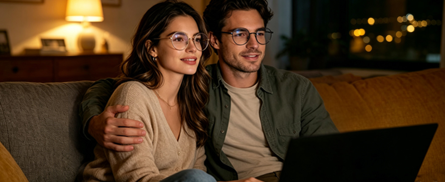 Round Blue Light Blocking Glasses