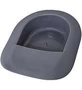 Heavy Duty Fracture Bariatric Bedpan – Large Smooth Bed Pan – Portable and Easy to Clean - for Be...