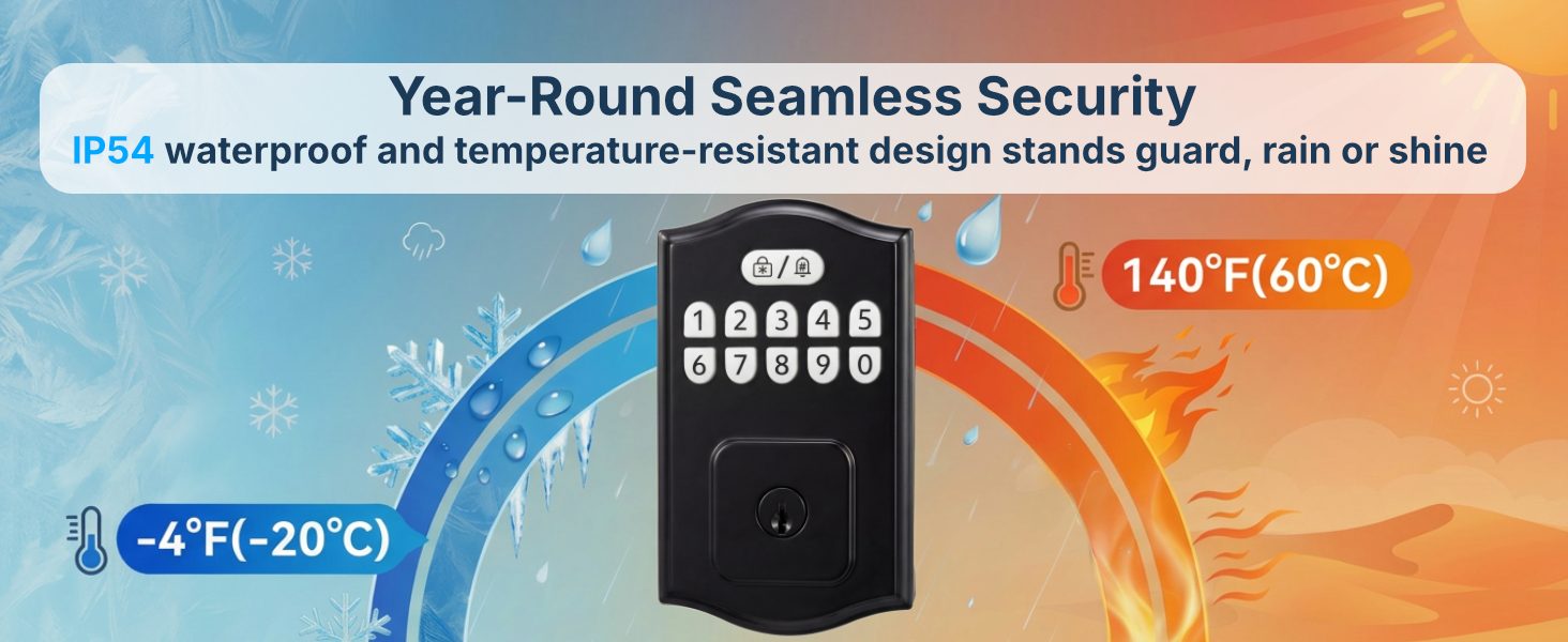 Keyless Entry Door Lock