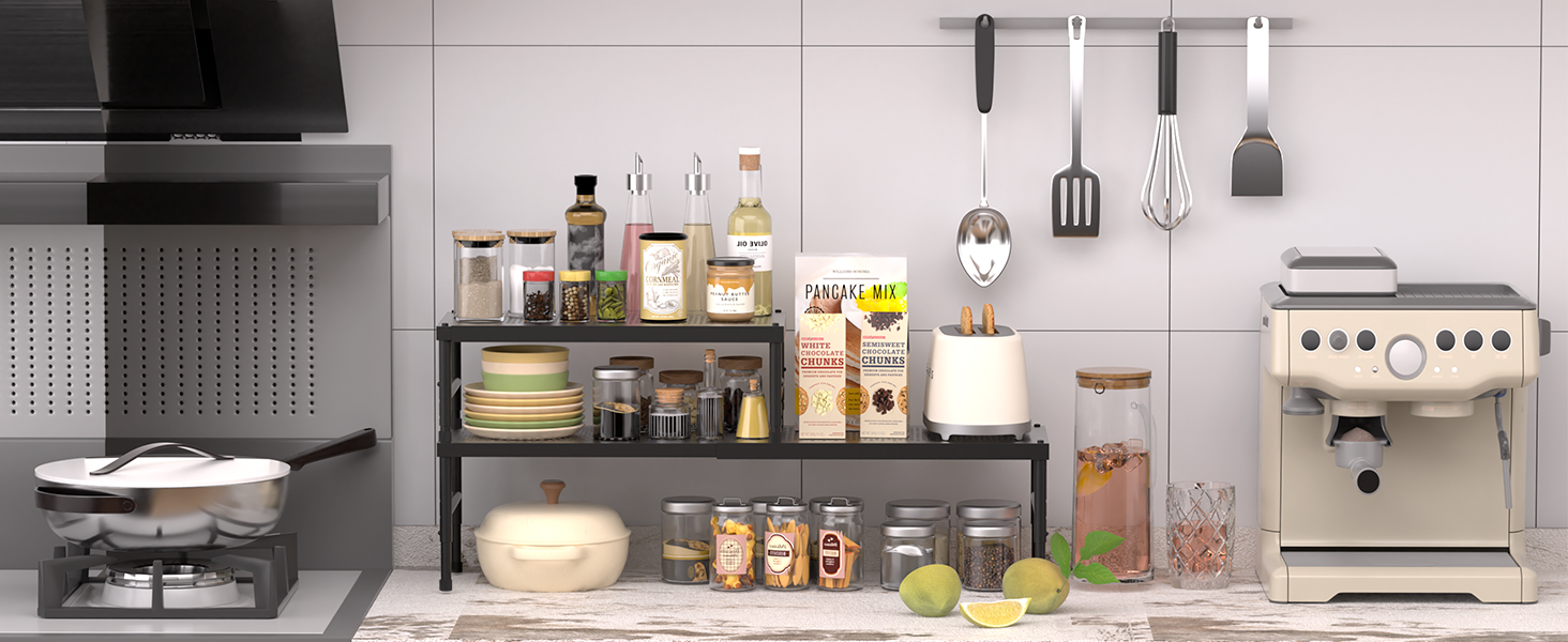 spice rack organizer for cabinet