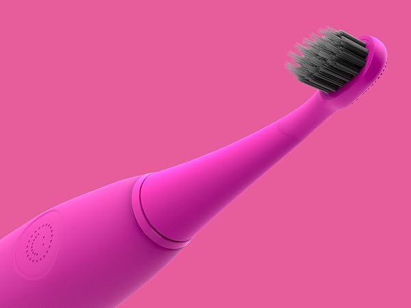 Pink toothbrush