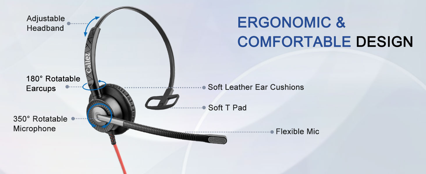 comfortable headset designed for work Home office