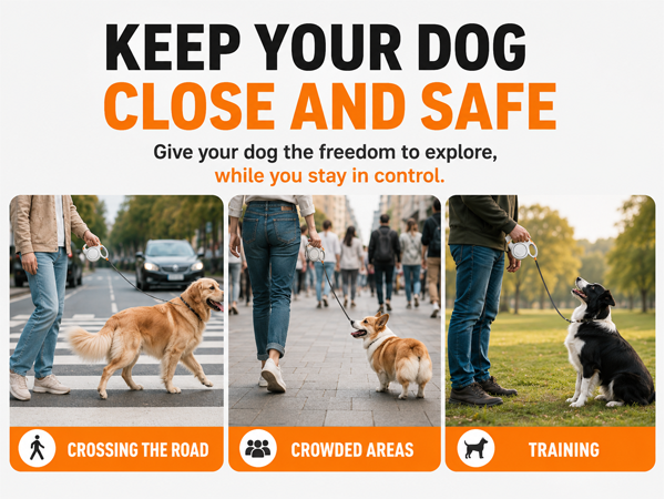 KEEP YOUR DOG CLOSE AND SAFE