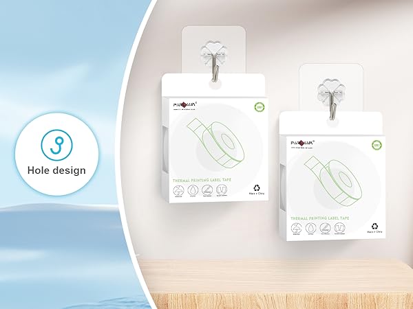 Labeling Tapes Label Print Paper Thermal Laminated Waterproof Self-Adhesive Labeling Tape 