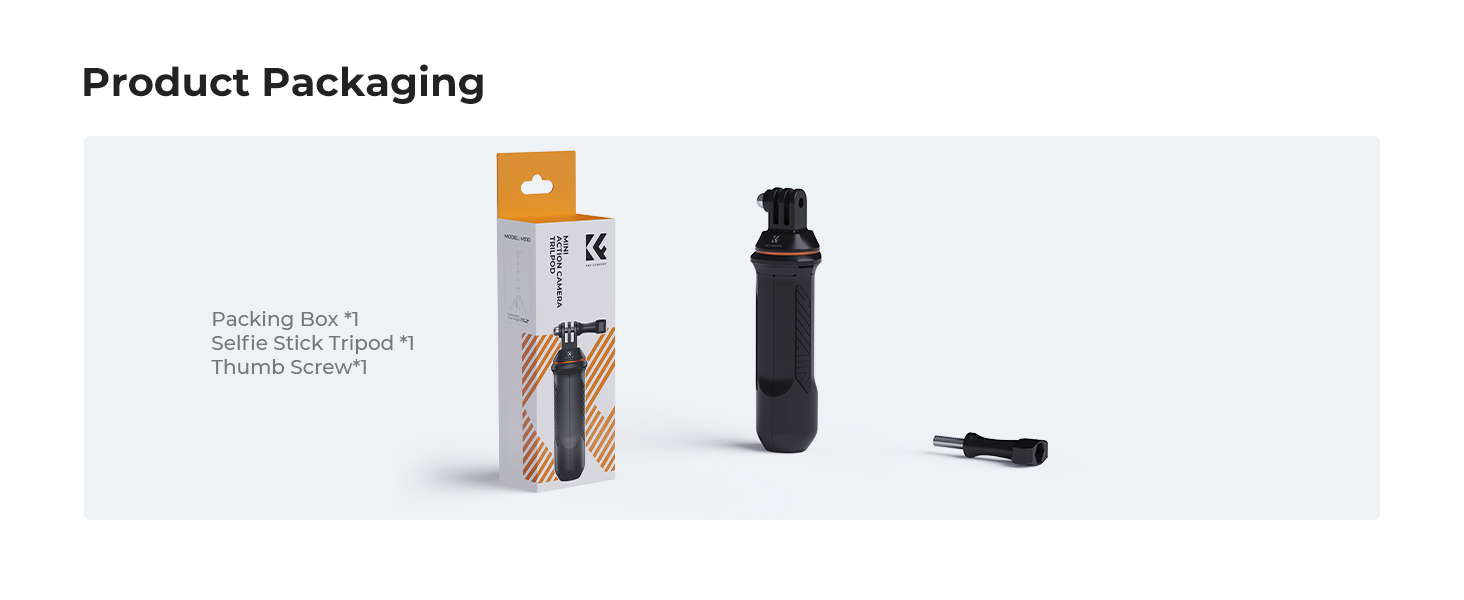 mini selfie stick tripod