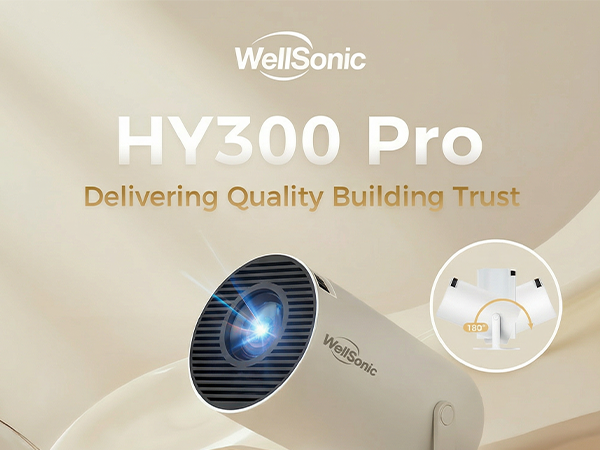 Mini Projector with WiFi and Bluetooth