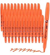 Cgerma Orange Highlighters, 36 Pack, Chisel Tip Highlighter Pack, Quickly Drying, Perfect for Stu...