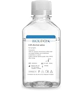 CryoKing 0.9% Normal Saline Solution, 1000ml SPSS Buffer, 0.1 Filtration Sterilized, Lab Buffer, ...