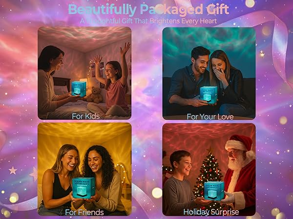 water ripple projector light battery powered