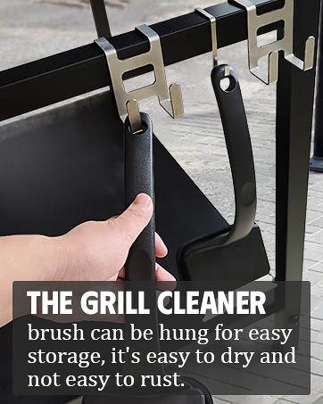 Grill Brush Bristle Free
