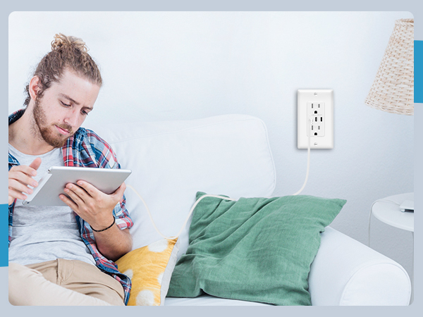 wall receptacle outlet