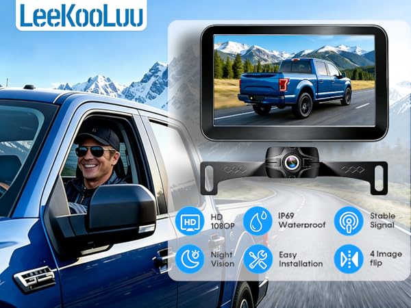 back up camera for truck rv