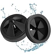 2-Pcs RQYEKDO Garbage Disposal Splash Guards Sink Baffle, 3 1/8 Inch Food Waste Disposal Accessor...